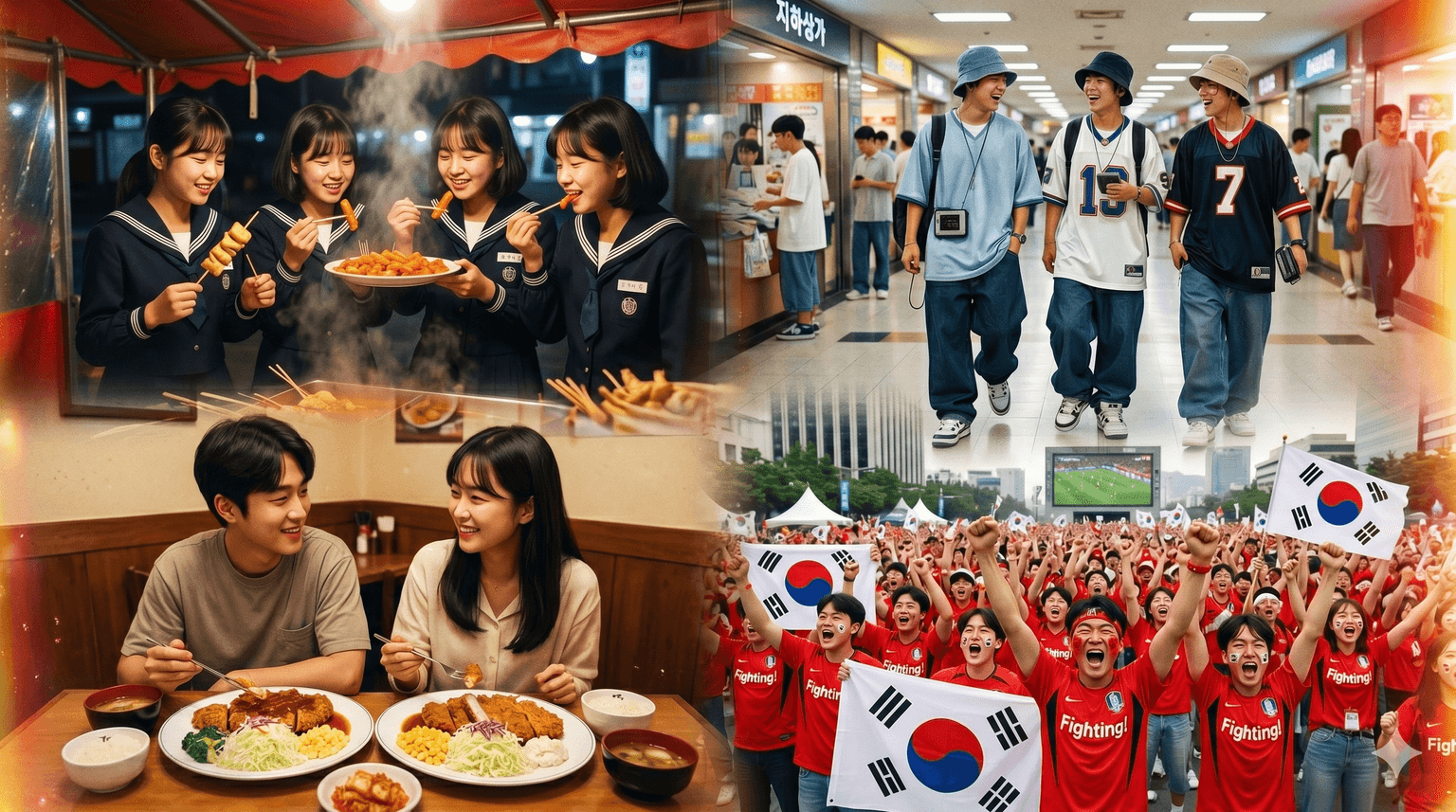 원도심 골목의 로컬 미식과 사람들의 장면을 담은 이미지