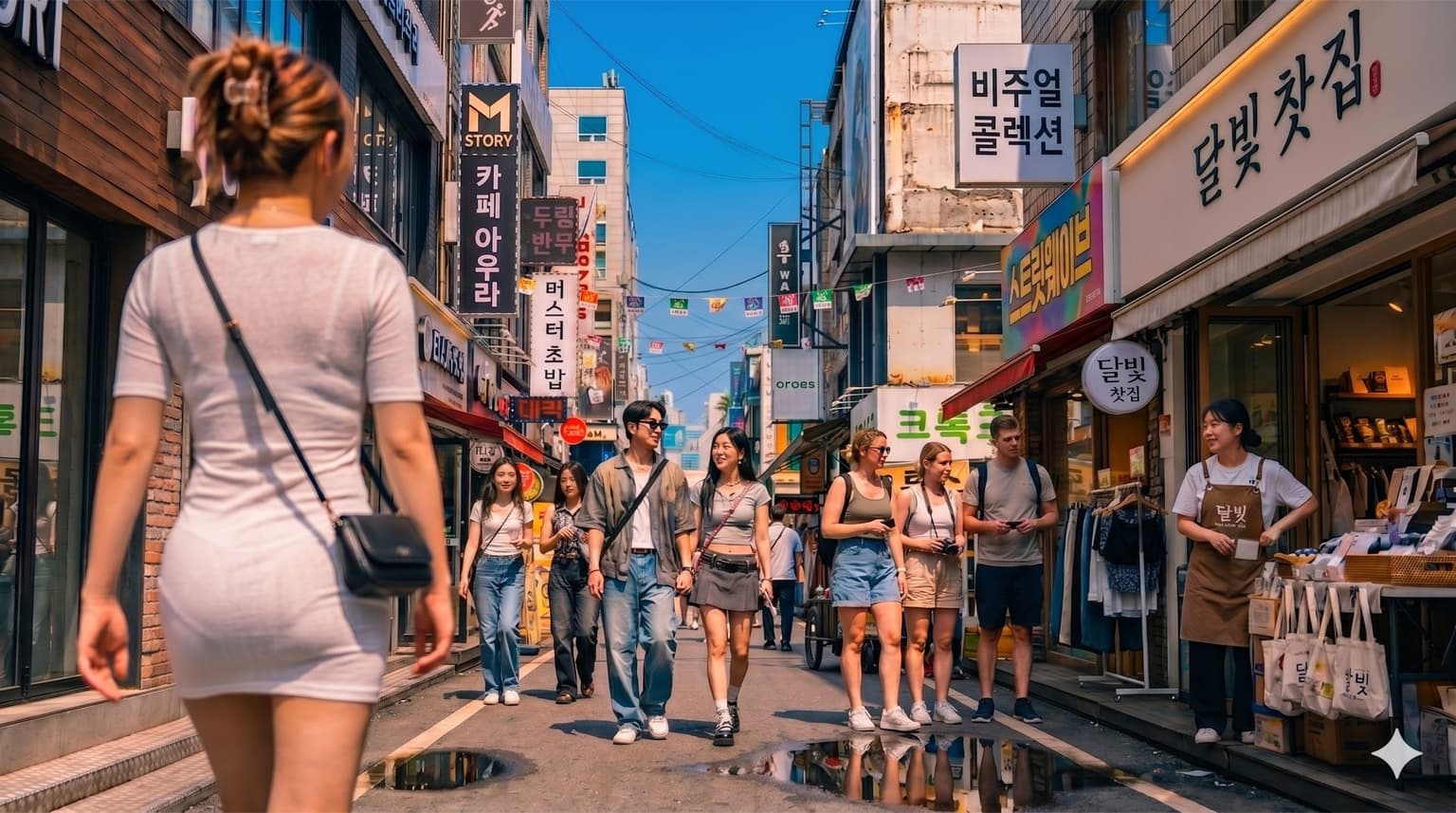 대전 원도심 거리 풍경 메인 비주얼